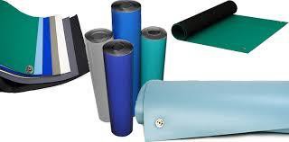 مفرش طاولة مطاطي ESD